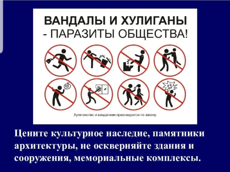 Профилактика вандализма.